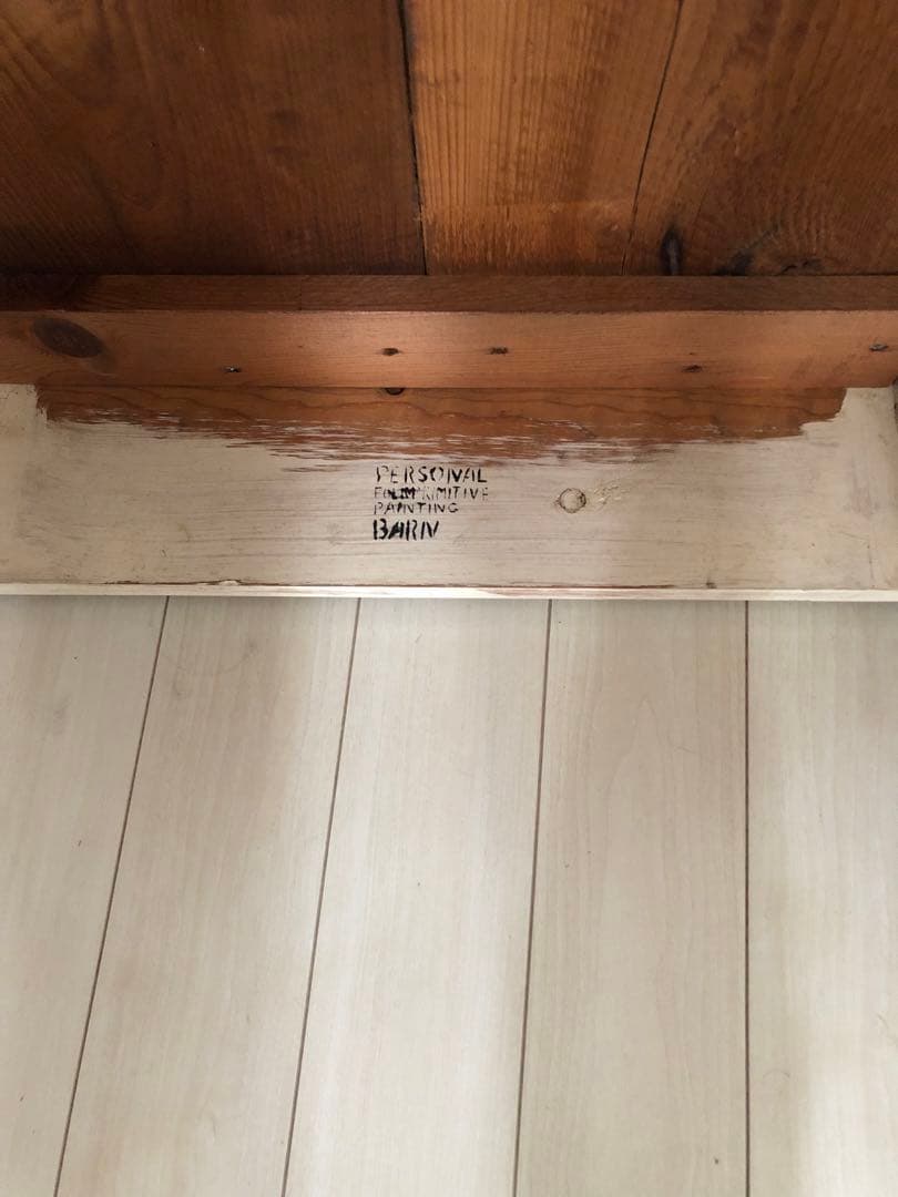 チェブ　アンティーク風家具　テーブル　パイン材