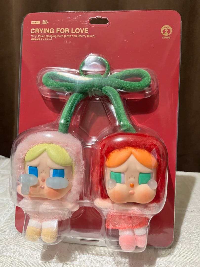 正規品POPMARTイヤホンケースエビフライ&クライベイビーチェリー2点セット