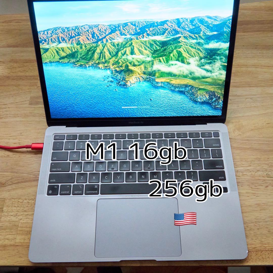 Apple M1 MacBook Air 16GB 1TB USキーボード97% M1 MacBook Air 13