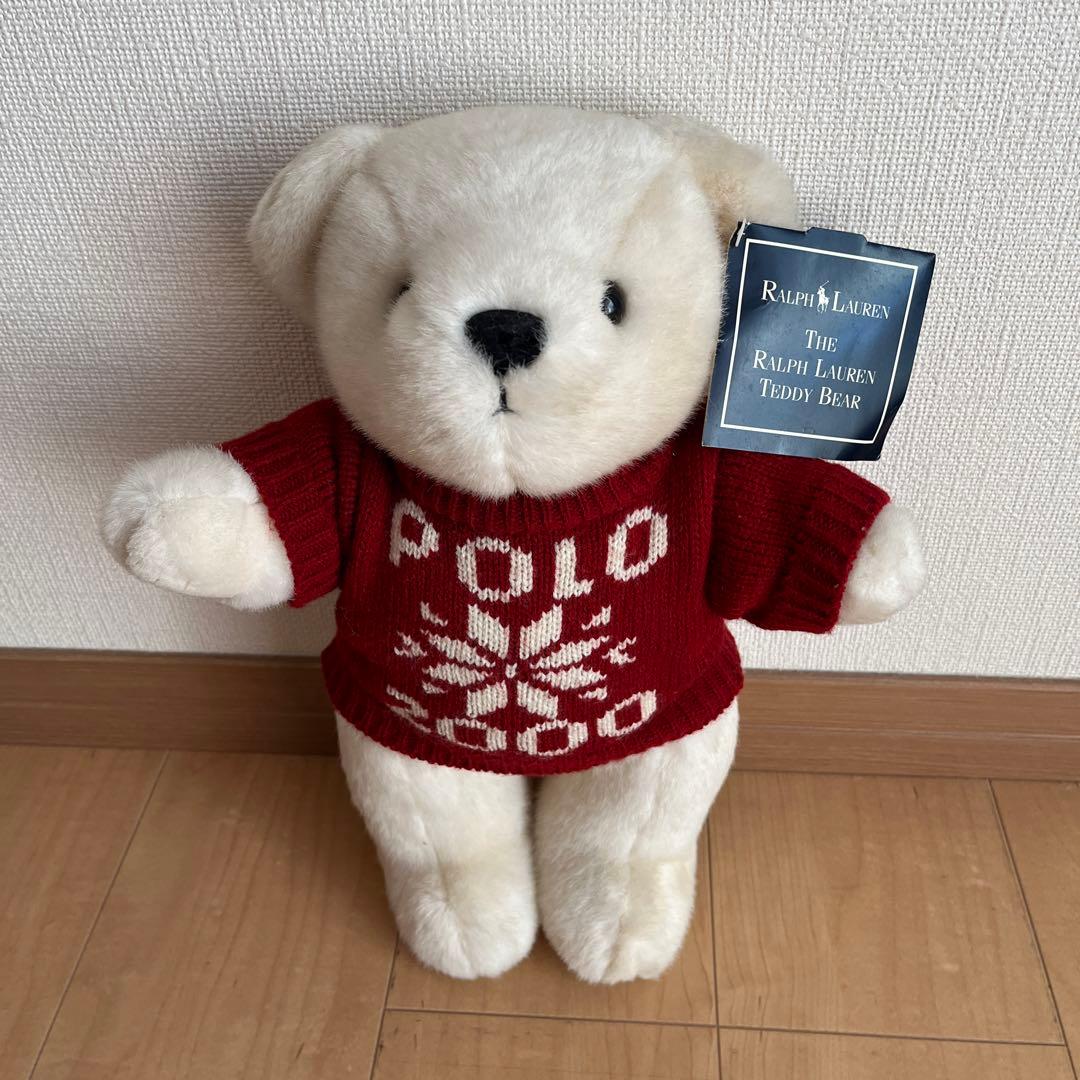 ミレニアムベア ぬいぐるみ ポロテディベア POLO Ralph Lauren - メルカリ