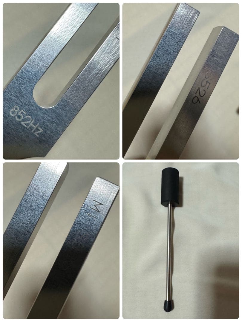 美品　マドモアゼル愛　MI ソルフェジオ6音　チューナーセット