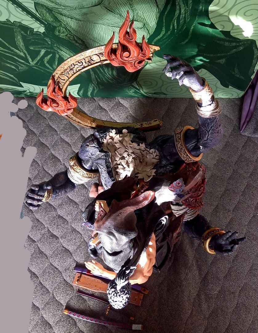 zuoban ワンピース　ゾロ　ガレージキット　フィギュア　刀等　パーツ欠けあり