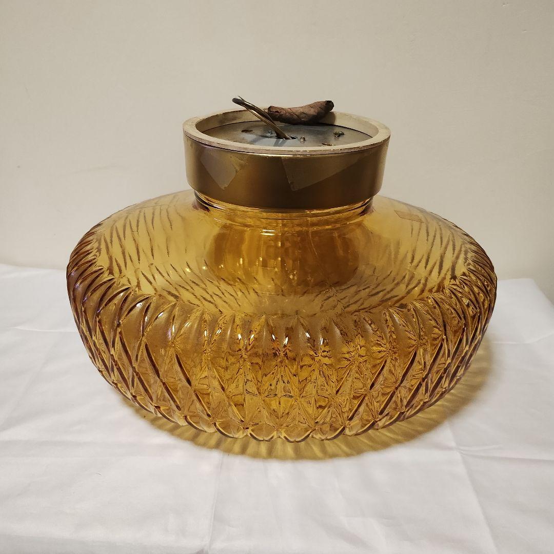 オールド照明アンバー昭和レトロ壁付け飴色ヒカリ照明アンティーク