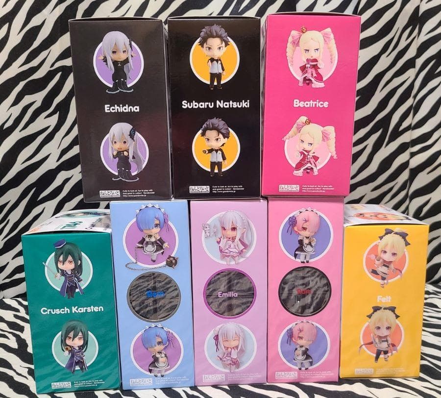 新品未開封　Re:ゼロから始める異世界生活 全種8体