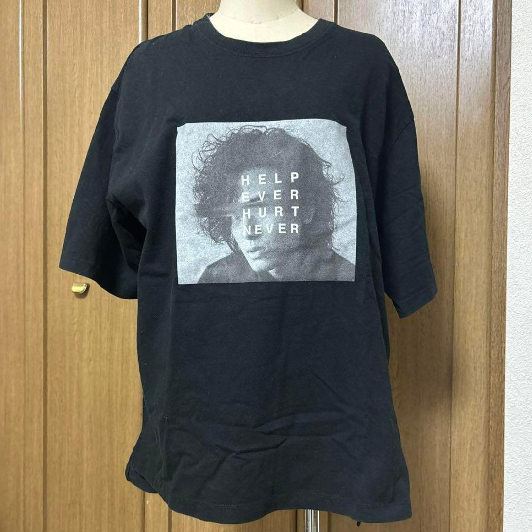 藤井風 HEHN Tシャツ L コメント必須】藤井風 HEHN顔 Tシャツ L 初期