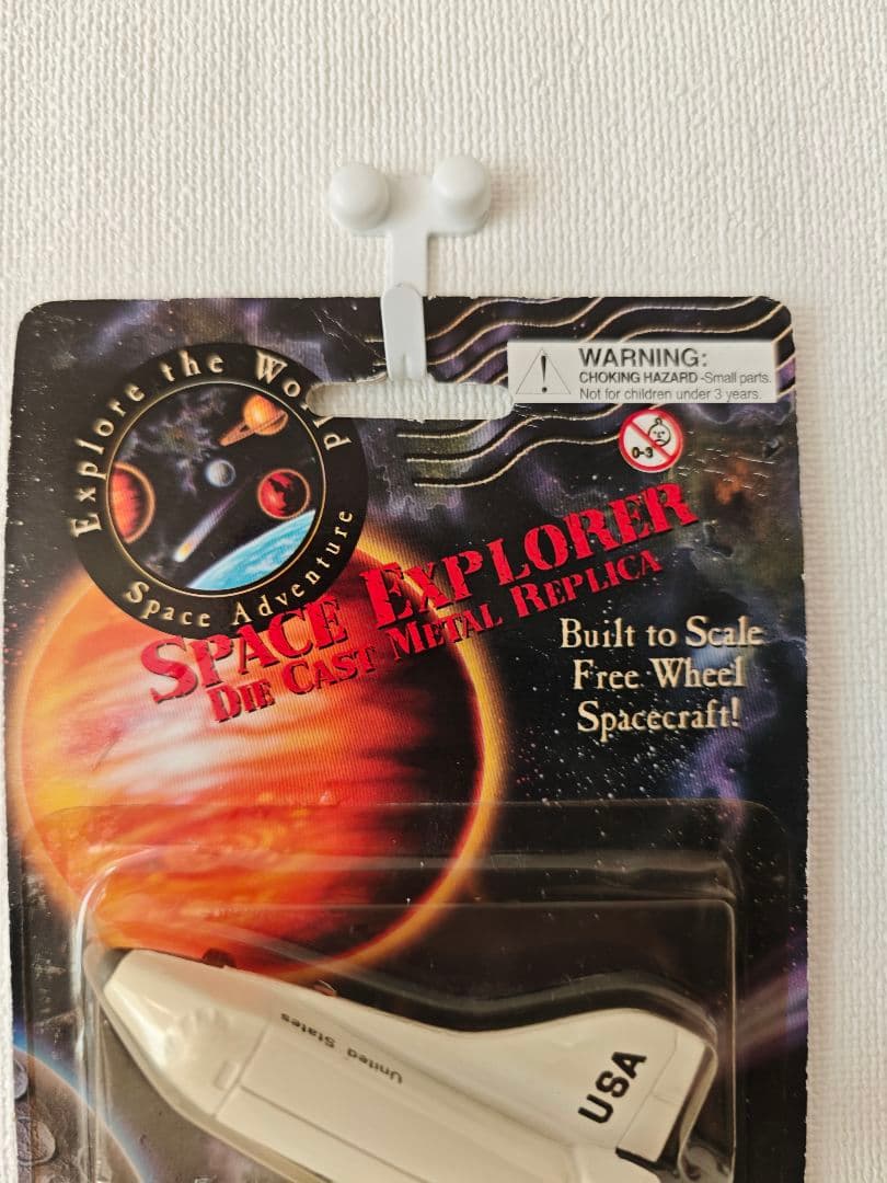 スペースシャトル ダイキャスト ミニカー 当時物 未開封 スペースエクスプローラ