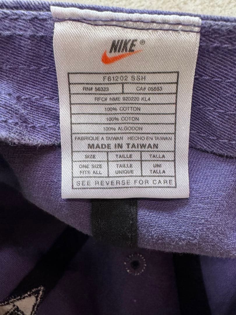 90s NIKE ACG キャップ フェード 茄子紺 紫 - メルカリ