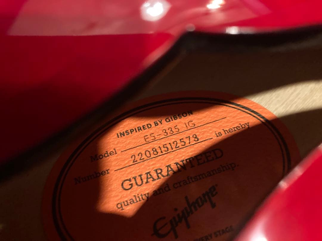 ギター Epiphone ES-335 IG CH