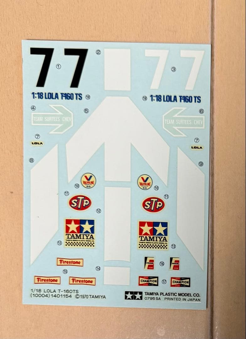 タミヤ マクラーレン M8A & ローラT160 TS 2個セット - メルカリ