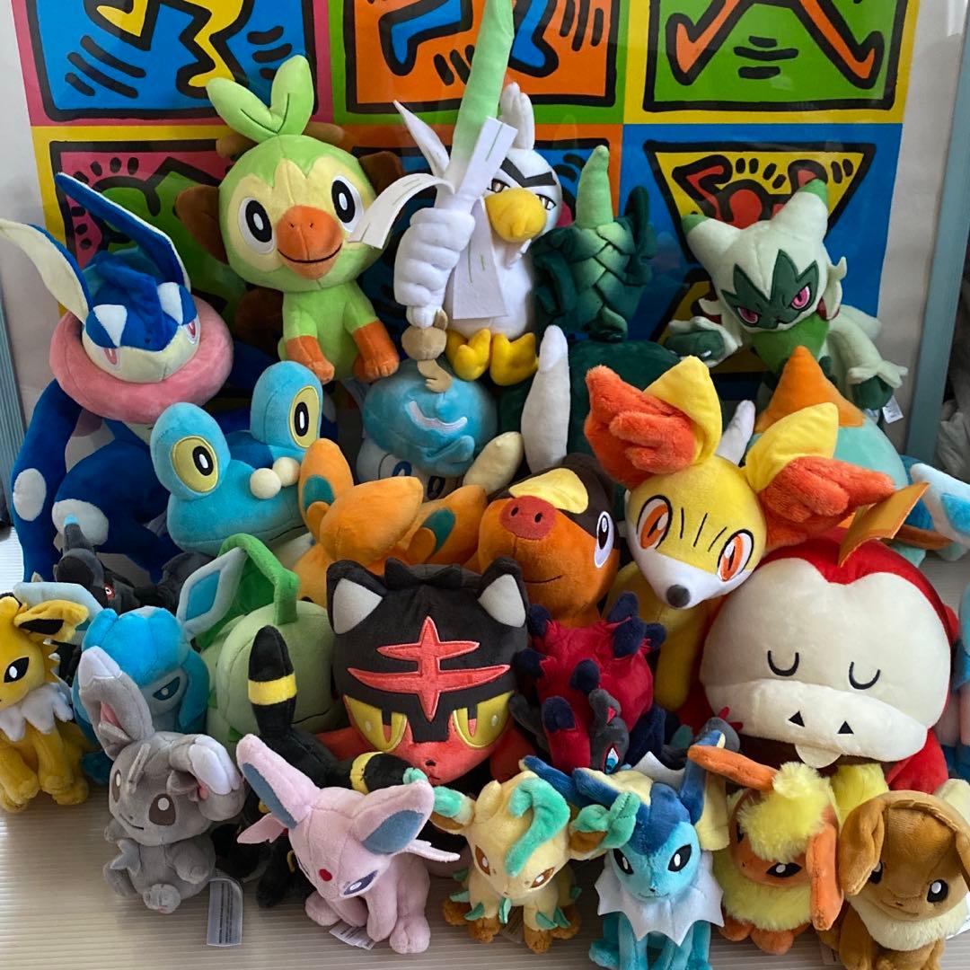 77匹まとめ売り！ pokemon ポケモンセンター ポケモンぬいぐるみ