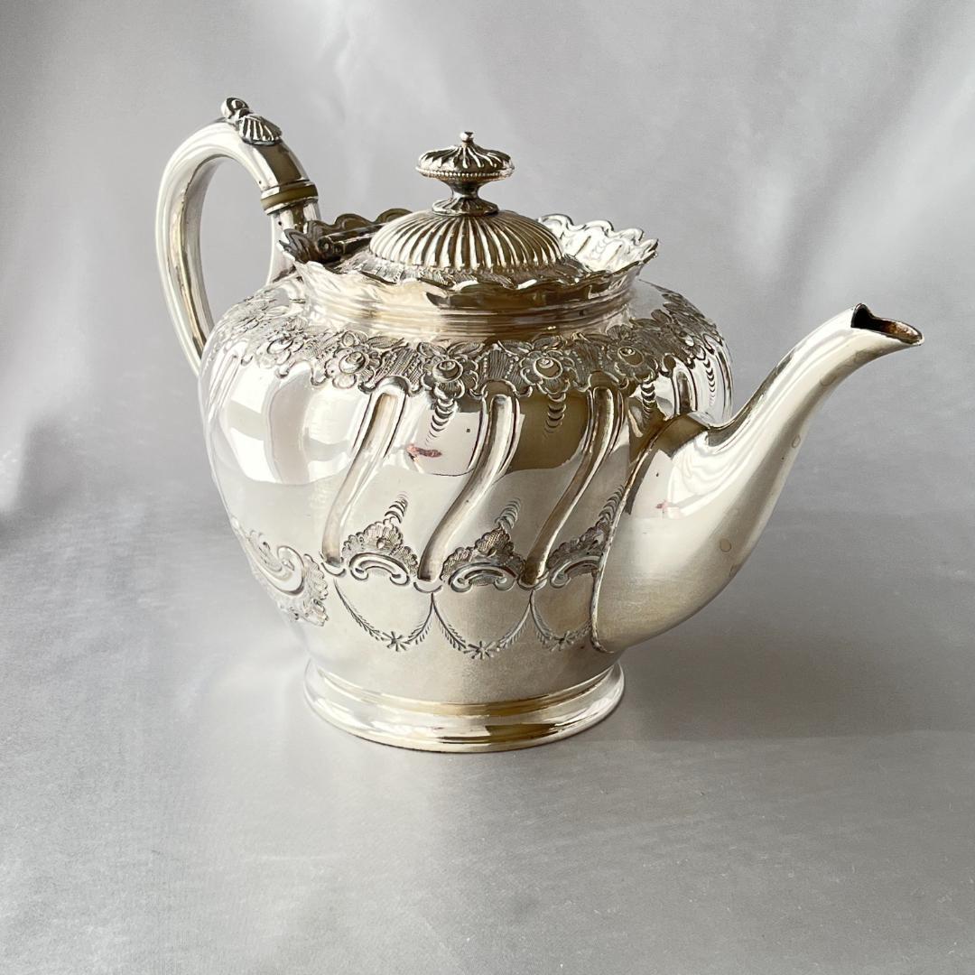 James Dixon 】 ビクトリアン ティーセット 3点 ティーポット