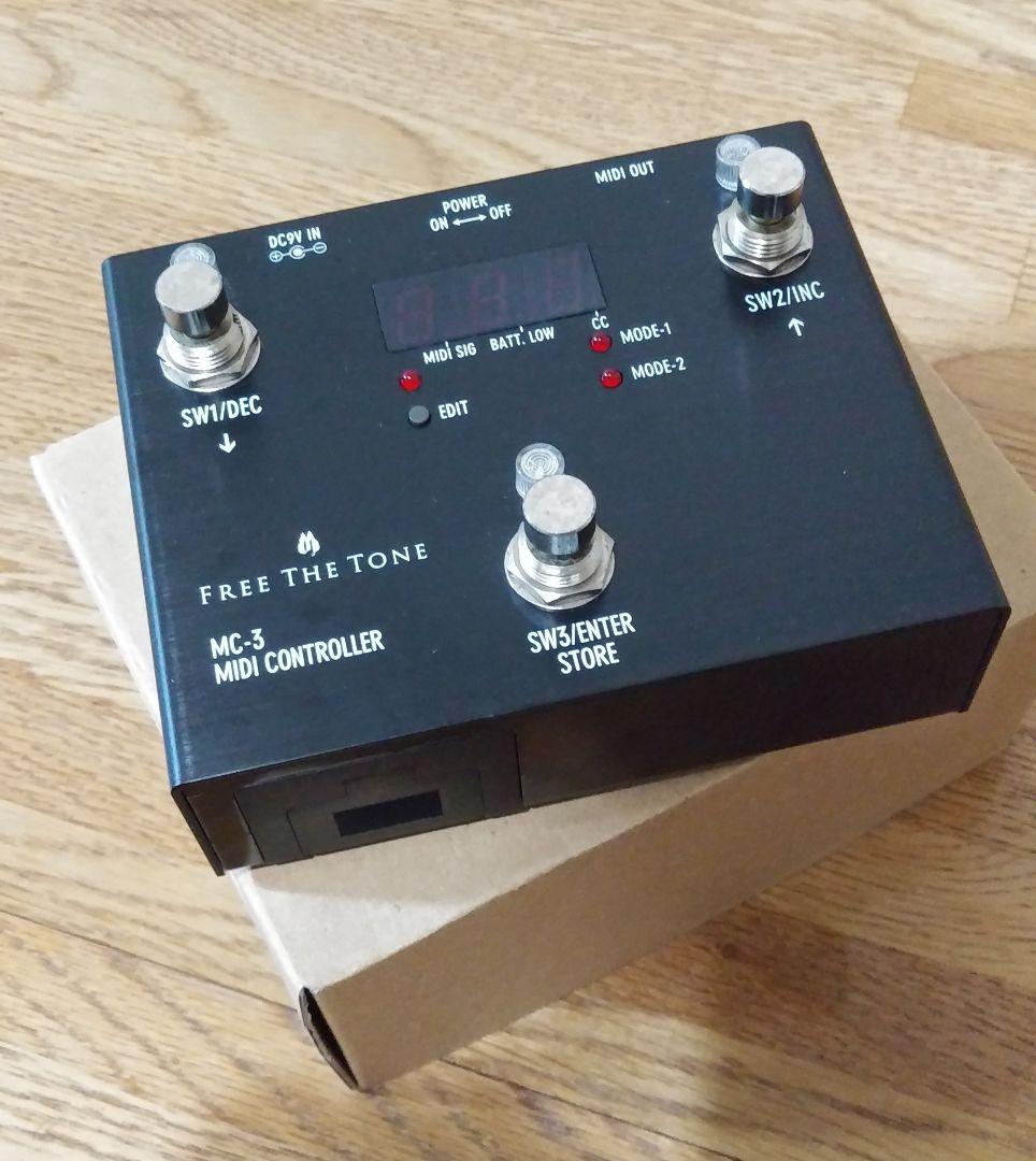 ギター FRET THE TONE MC-3 MIDI CONTROLLER Free The Tone MC-3 MIDI