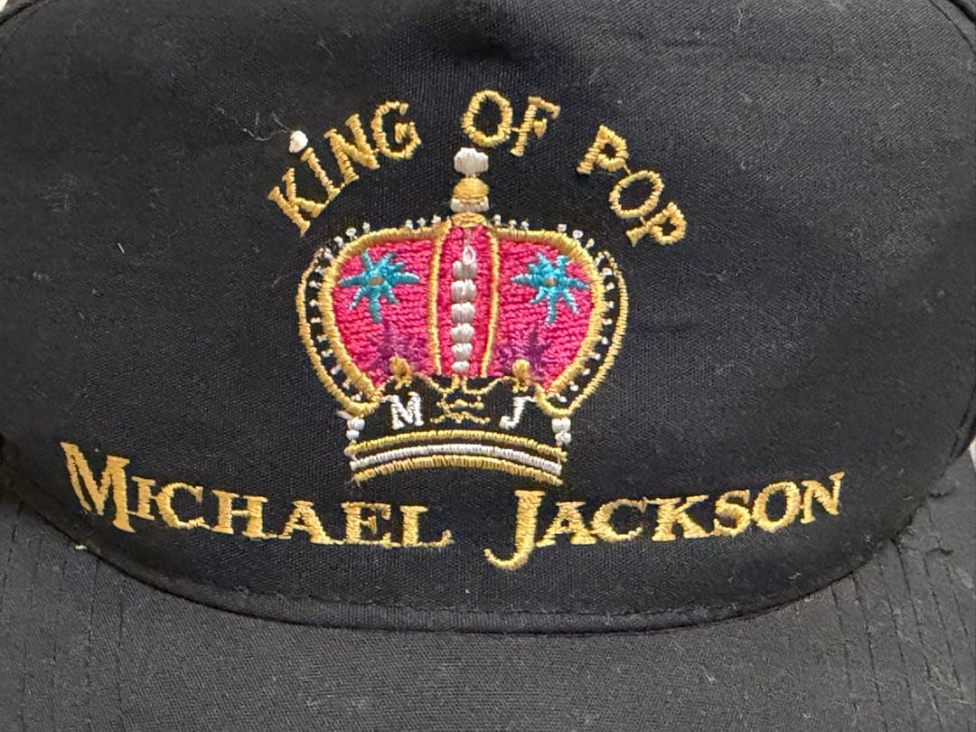 美品90s Michael Jackson マイケルジャクソン ツアーキャップ