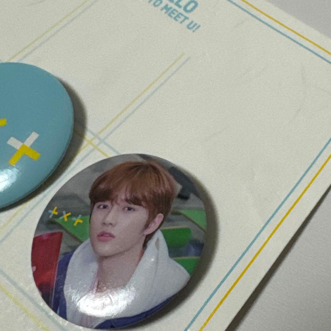 TXT ボムギュ 缶バッジ - メルカリ