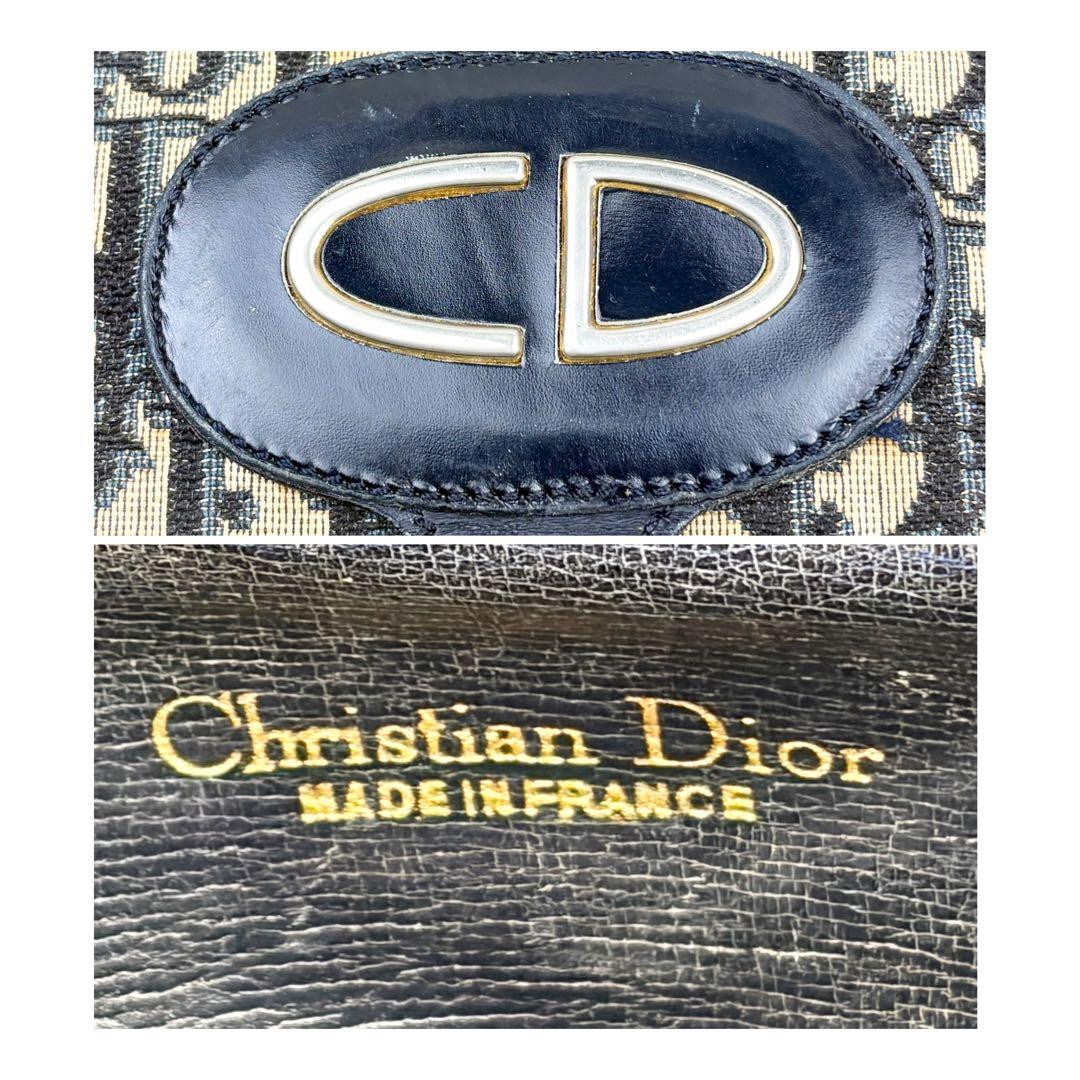 【希少】クリスチャンディオール トロッター ロゴ金具 ハンドバッグ 2way