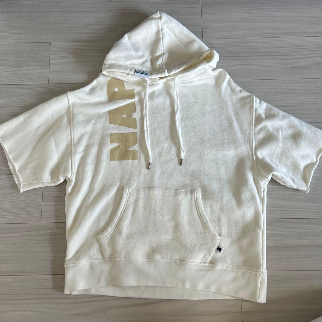 naptime 半袖パーカー