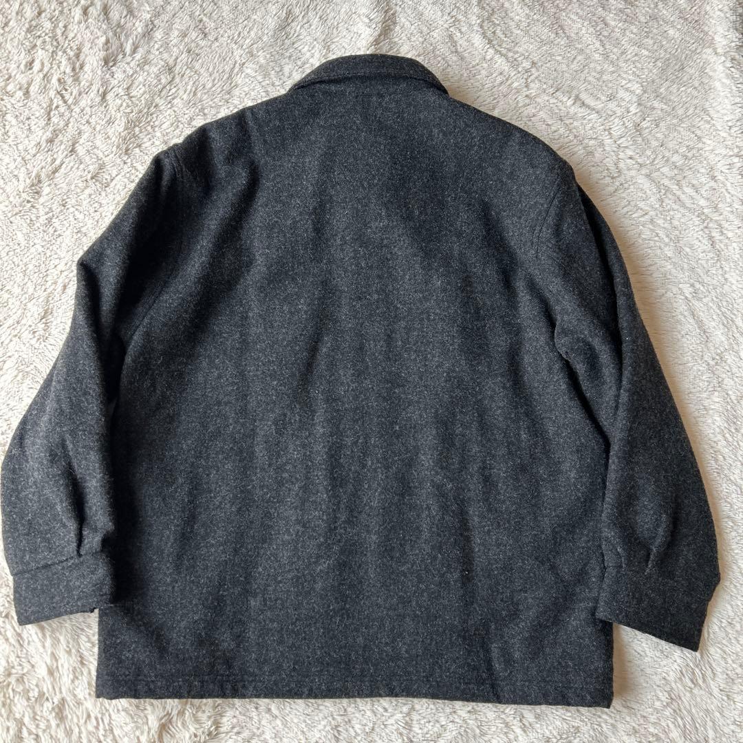 希少90´sWOOLRICHウールスイングトップドリズラー チャコールグレー