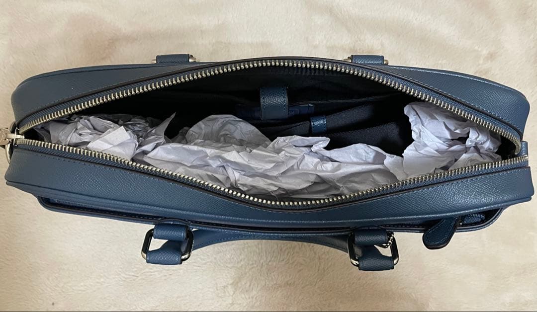 【未使用品】COACH ネイビー ビジネスバッグ