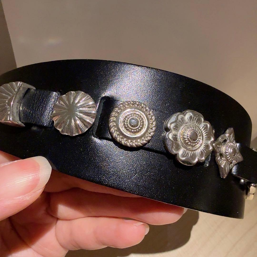 TOGA トーガ　レザー　カチューシャ