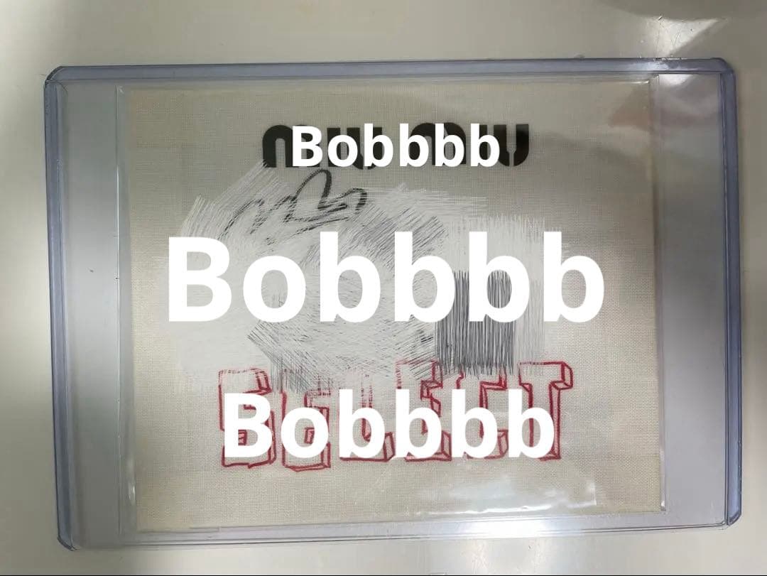 TWICEモモ直筆サイン Miu Miu Select by MOMO - メルカリ