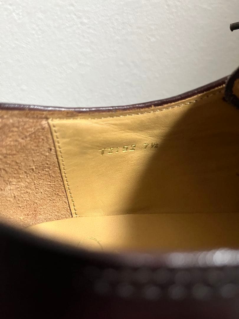 Trading post トレーディングポスト Uチップ　ダークブラウン25.5