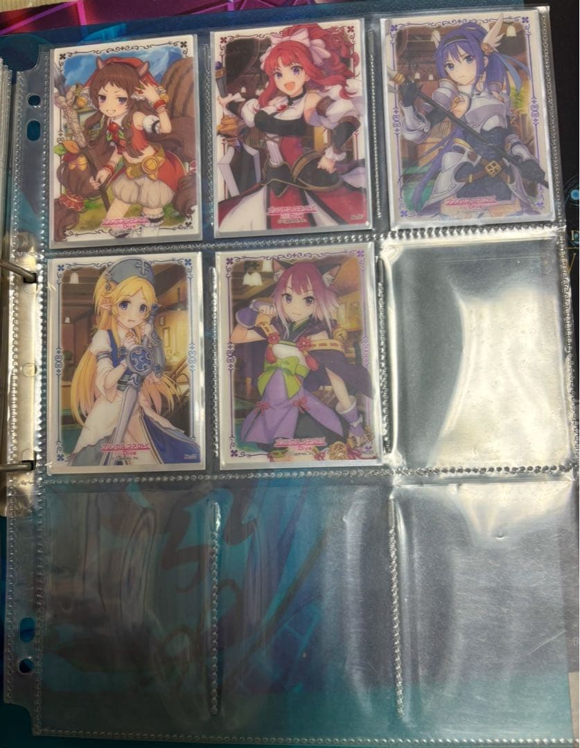 プリコネ　クリアカード コンプ　１弾　32枚　＋初回限定版　1.2弾のカード