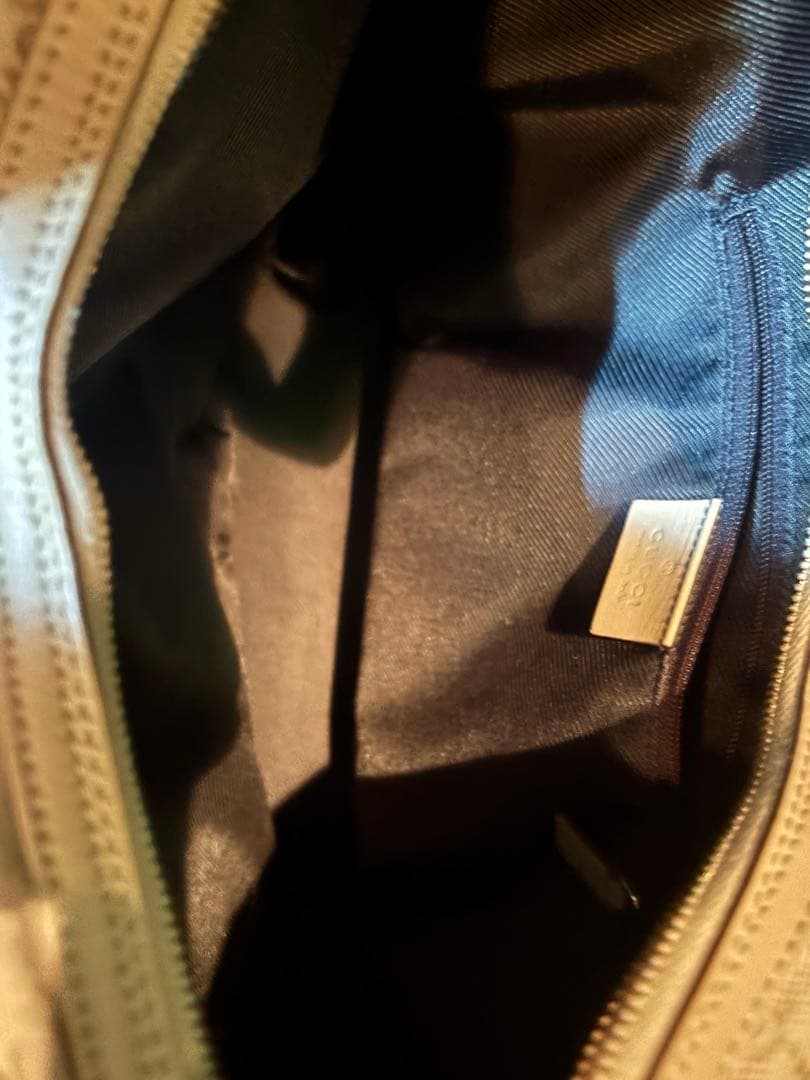 最終値下げ　Gucci グッチ　GG柄　ベージュ ショルダー　レディース　極美品