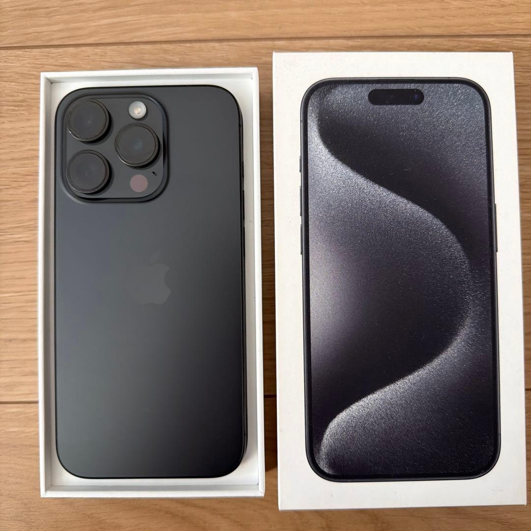 携帯電話本体 iPhone15pro 256GB iPhone 15 Pro 256GB - ホワイトチタニウム（SIMフリー）[整備済製品