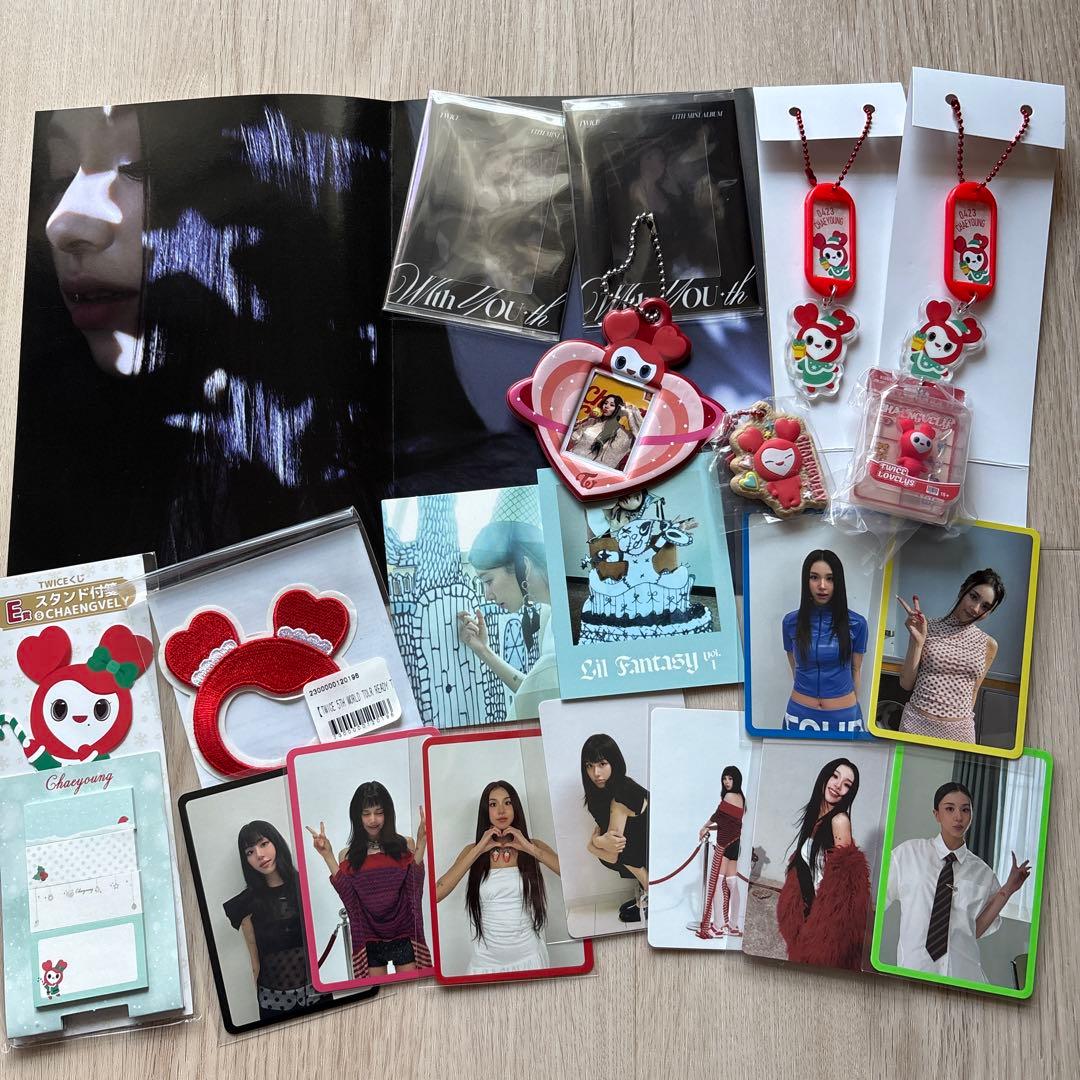 TWICE チェヨン トレカ ガチャ ファミマくじ まとめ売り - メルカリ