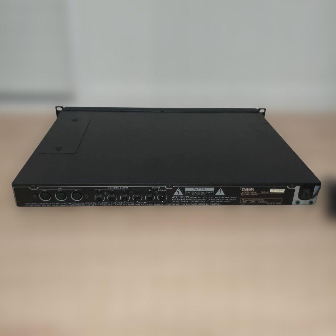 希少】動作品YAMAHA TG500音源モジュール - メルカリ