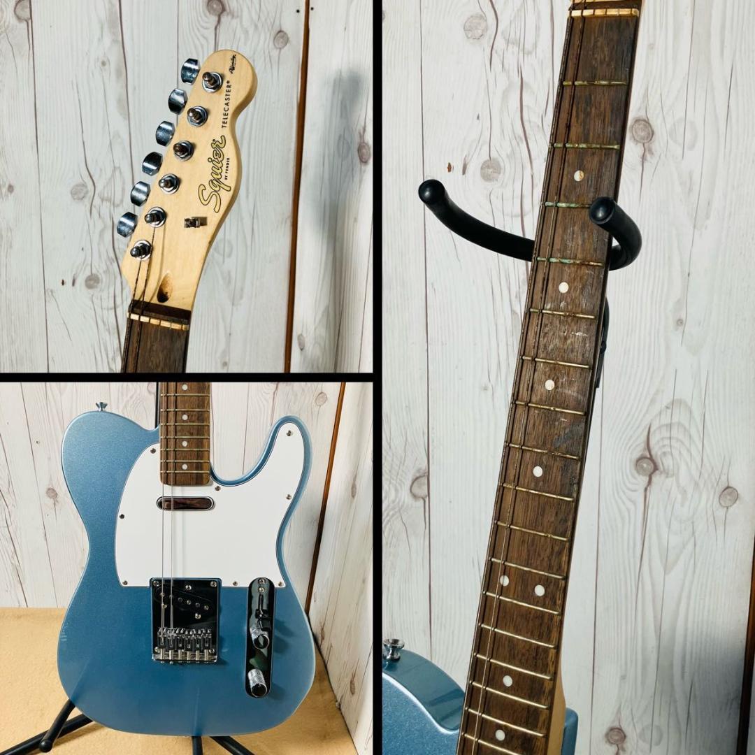 Squier Fender エレキギター テレキャスター アクアブルー ジャンク