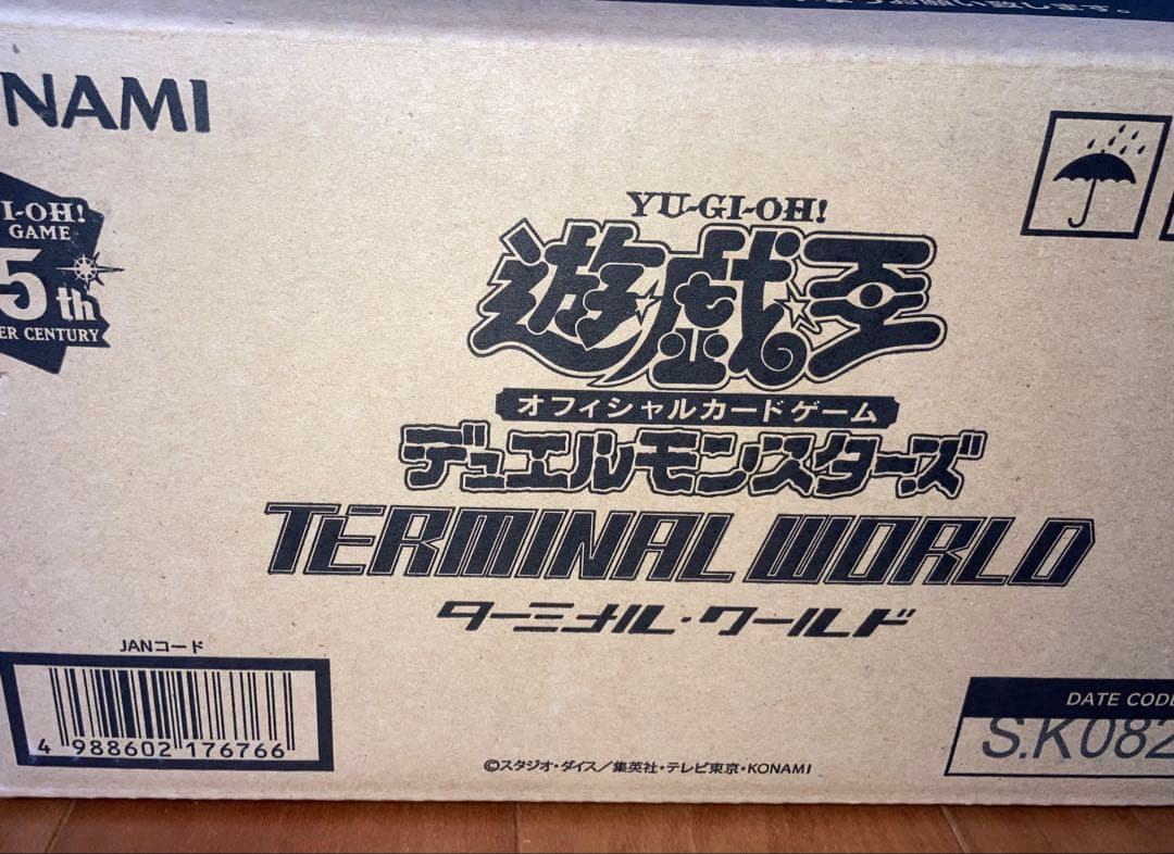 遊戯王　ターミナルワールド　第1弾　24BOX（開封カートン