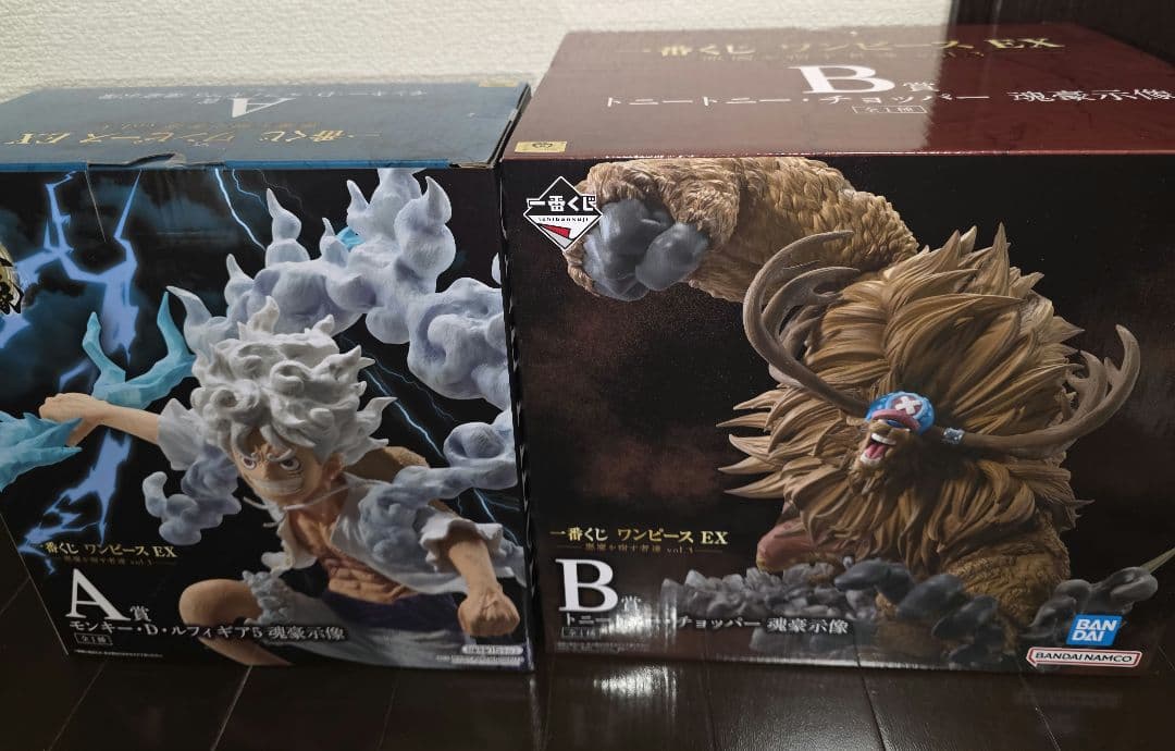ワンピースEX 一番くじ A賞 ルフィギア5 B賞チョッパー セット - メルカリ
