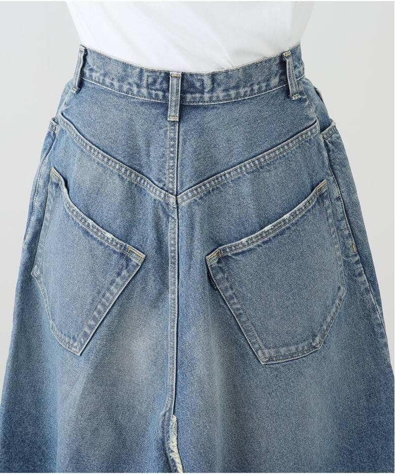 美品　マディソンブルー A-LINE SK DENIM スカート