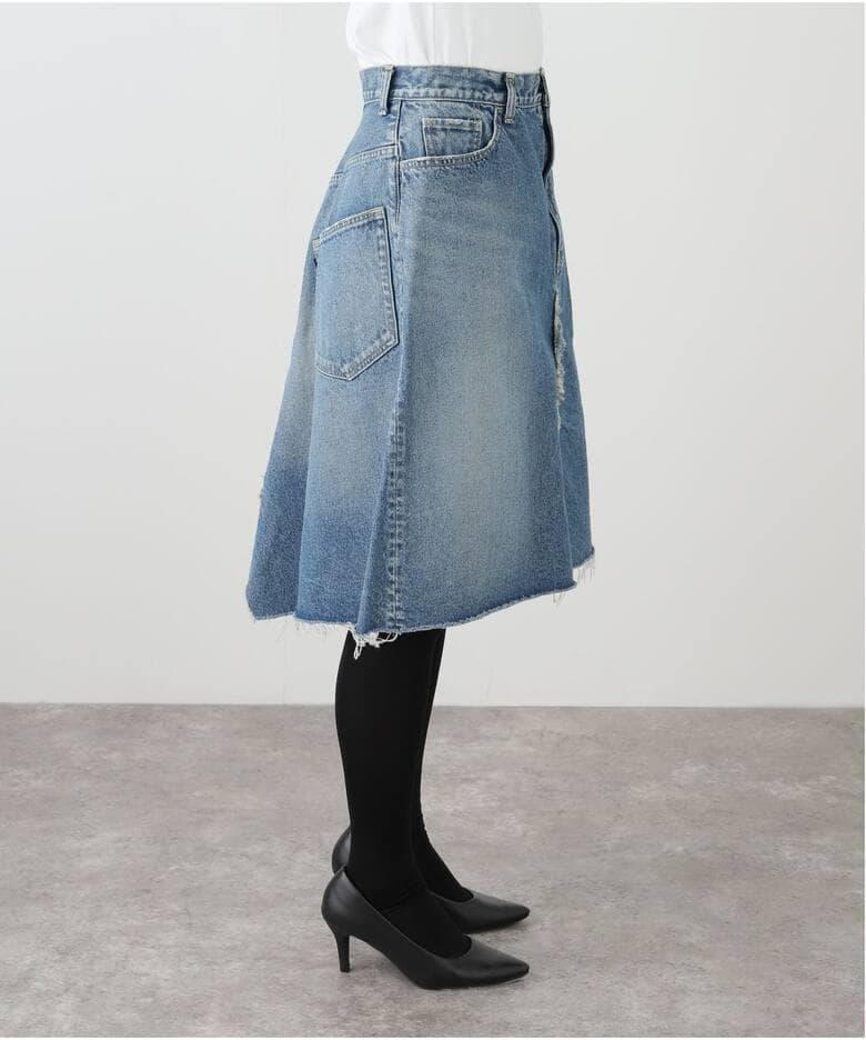 美品　マディソンブルー A-LINE SK DENIM スカート