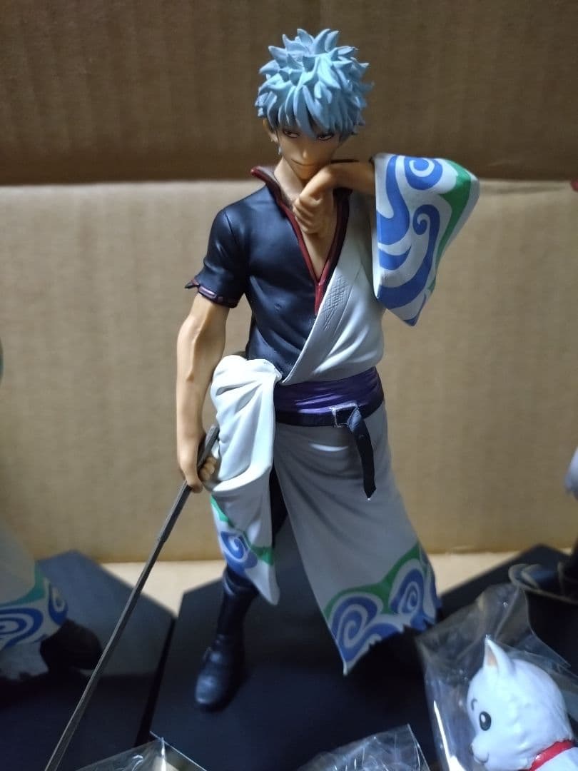 銀魂　フィギュア《坂田銀時＆定春》計6点セット