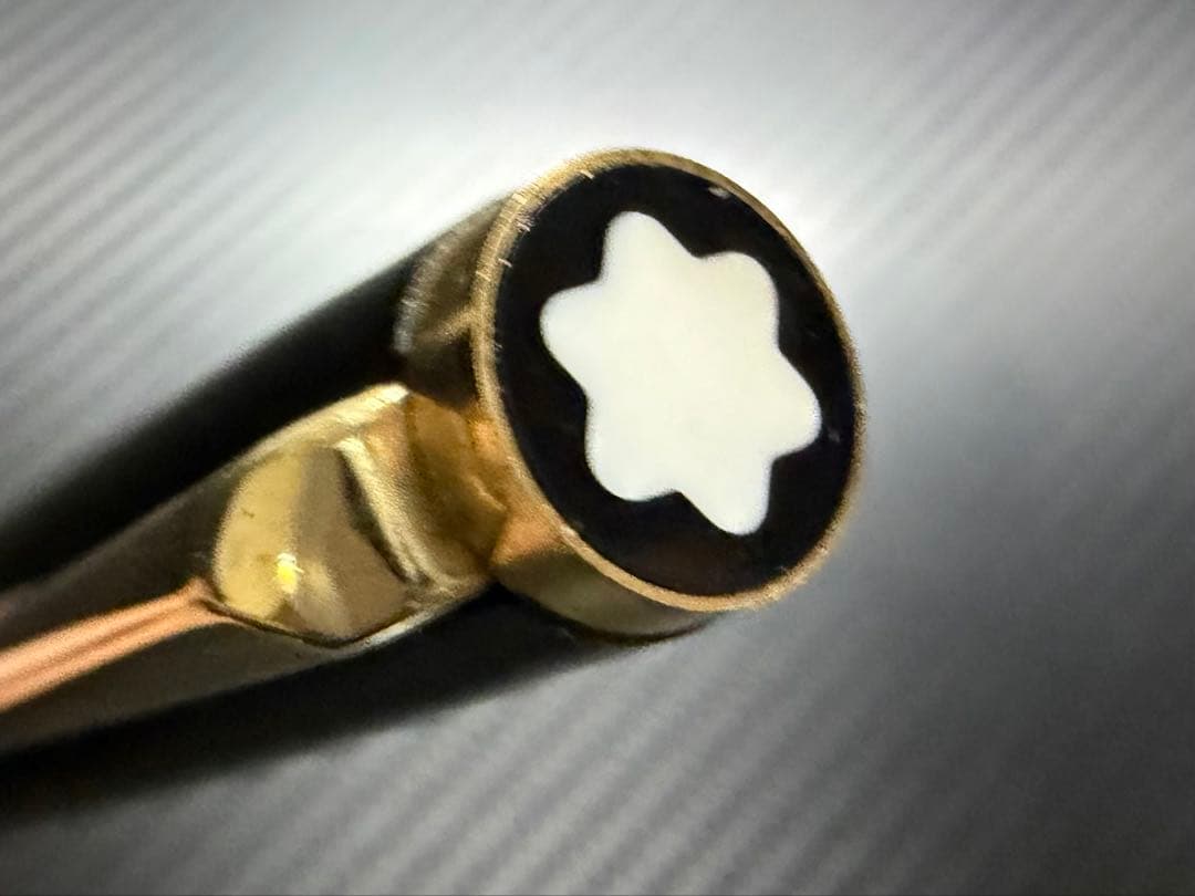 極美品 モンブラン No.221 ブラック EF 極細字 万年筆