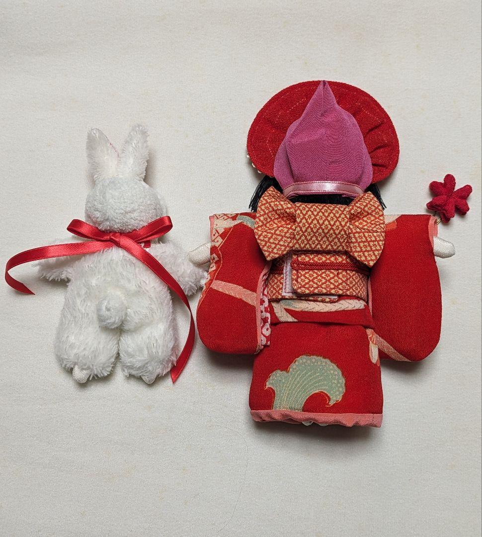 文化人形 ミニ文化人形 ゆずちゃん 着せ替え 着物人形 うさぎうー