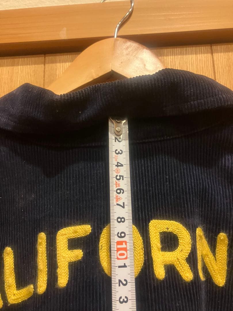 70s FFAエンブレム付きコーデュロイジャケット