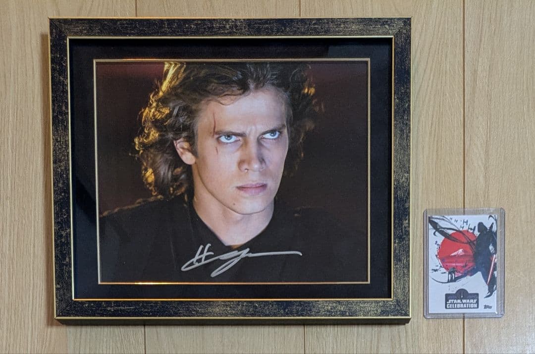 1/16迄出品　STARWARS　ヘイデン・クリステンセン　直筆サイン　コミコン