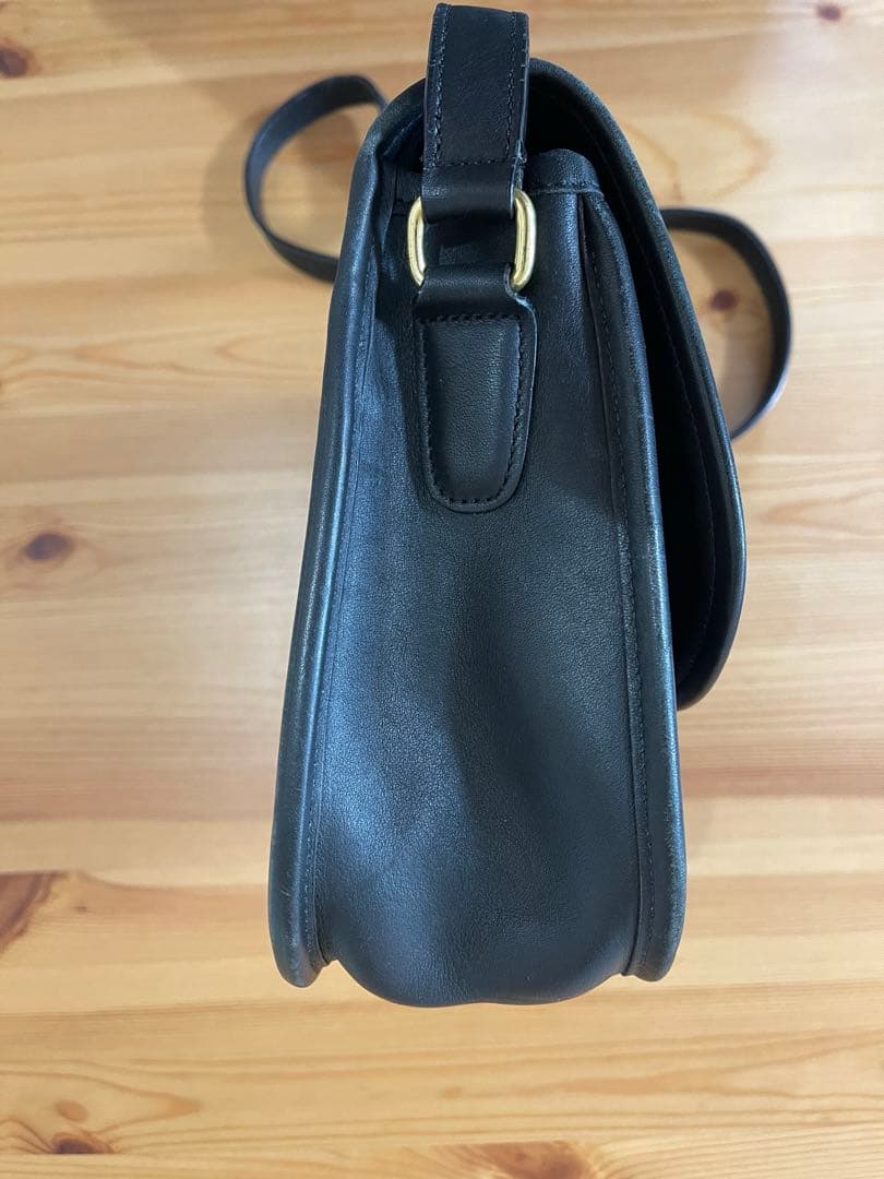 COACH オールドコーチ ターンロック ショルダーバッグ