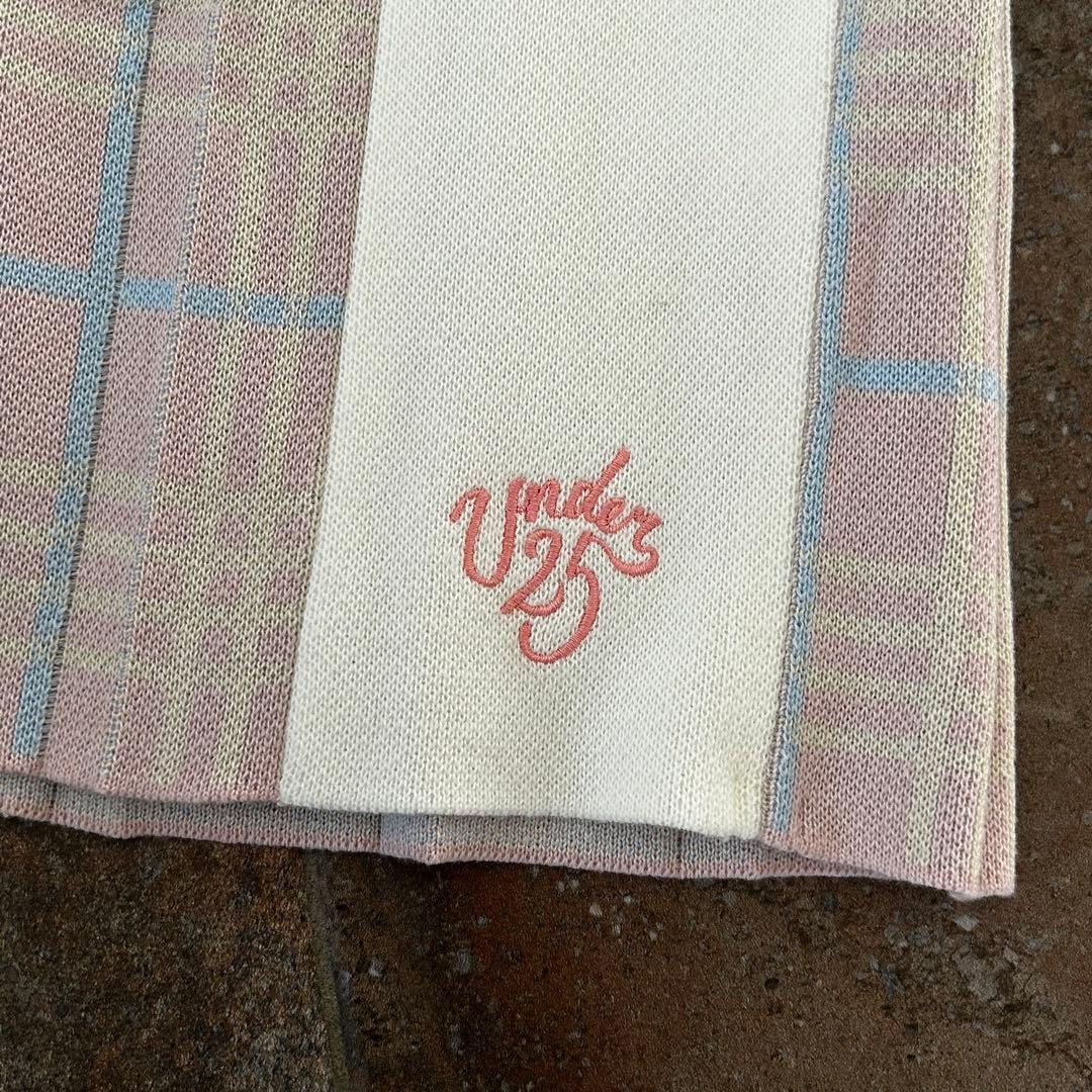 Samantha Thavasa UNDER25 セットアップ　ニット　チェック