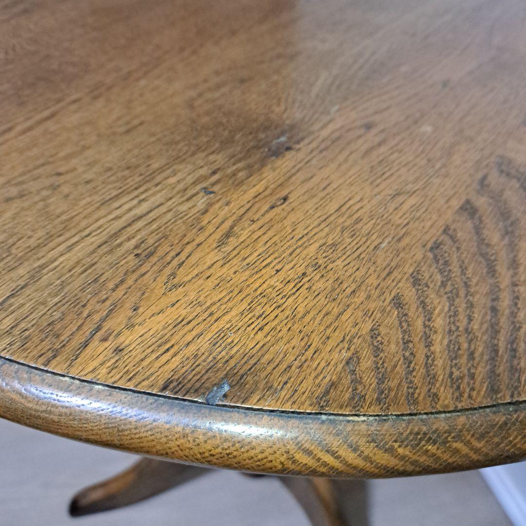 木製円形カフェテーブル サイドテーブル コーヒーテーブル