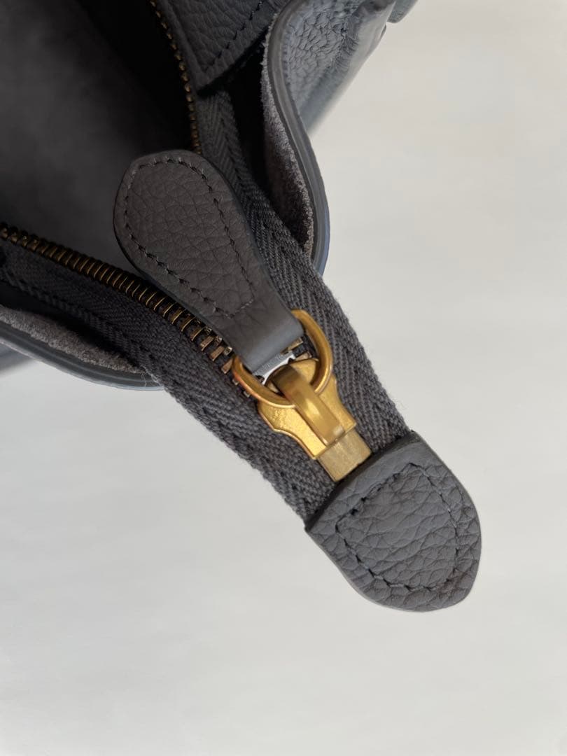 【専用】美品 セリーヌ 【CELINE】ラゲージ ナノ Nano コール グレー