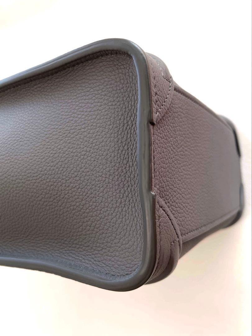 【専用】美品 セリーヌ 【CELINE】ラゲージ ナノ Nano コール グレー