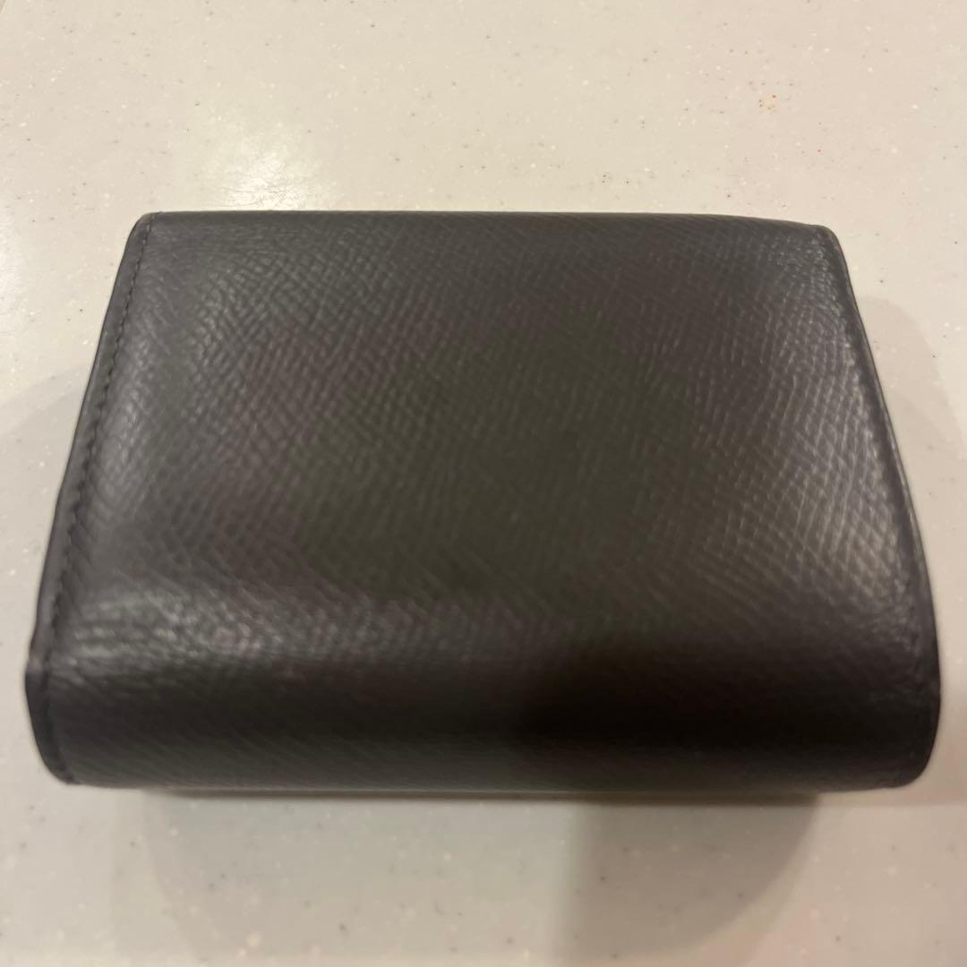 美品　CELINE グレー 三つ折り財布