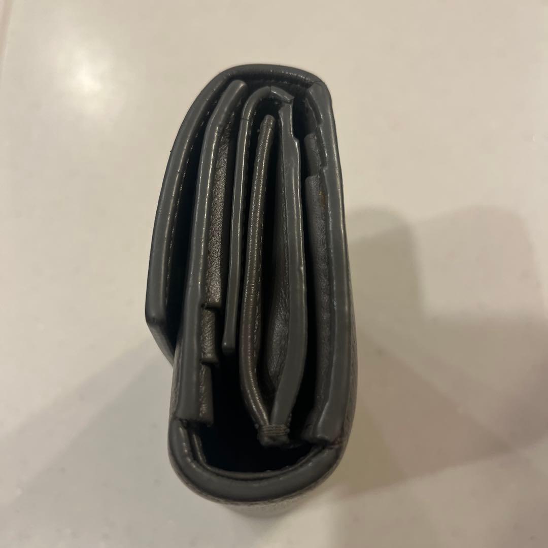 美品　CELINE グレー 三つ折り財布