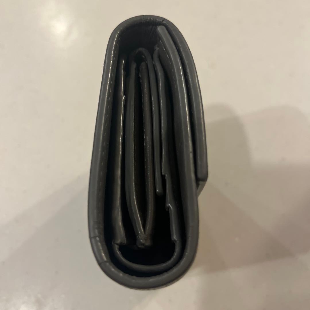 美品　CELINE グレー 三つ折り財布