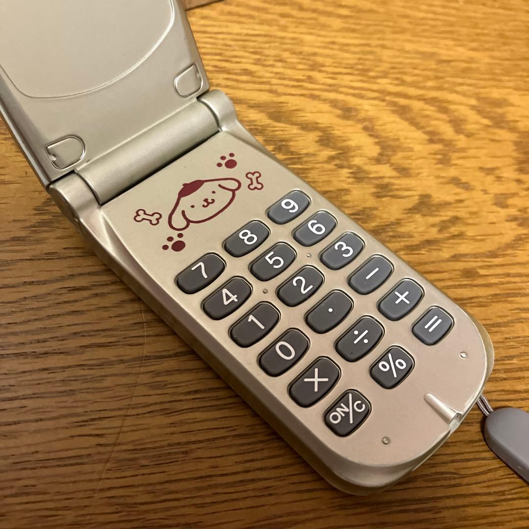 当時物 激レア 2000年 携帯型電卓　ポムポムプリン