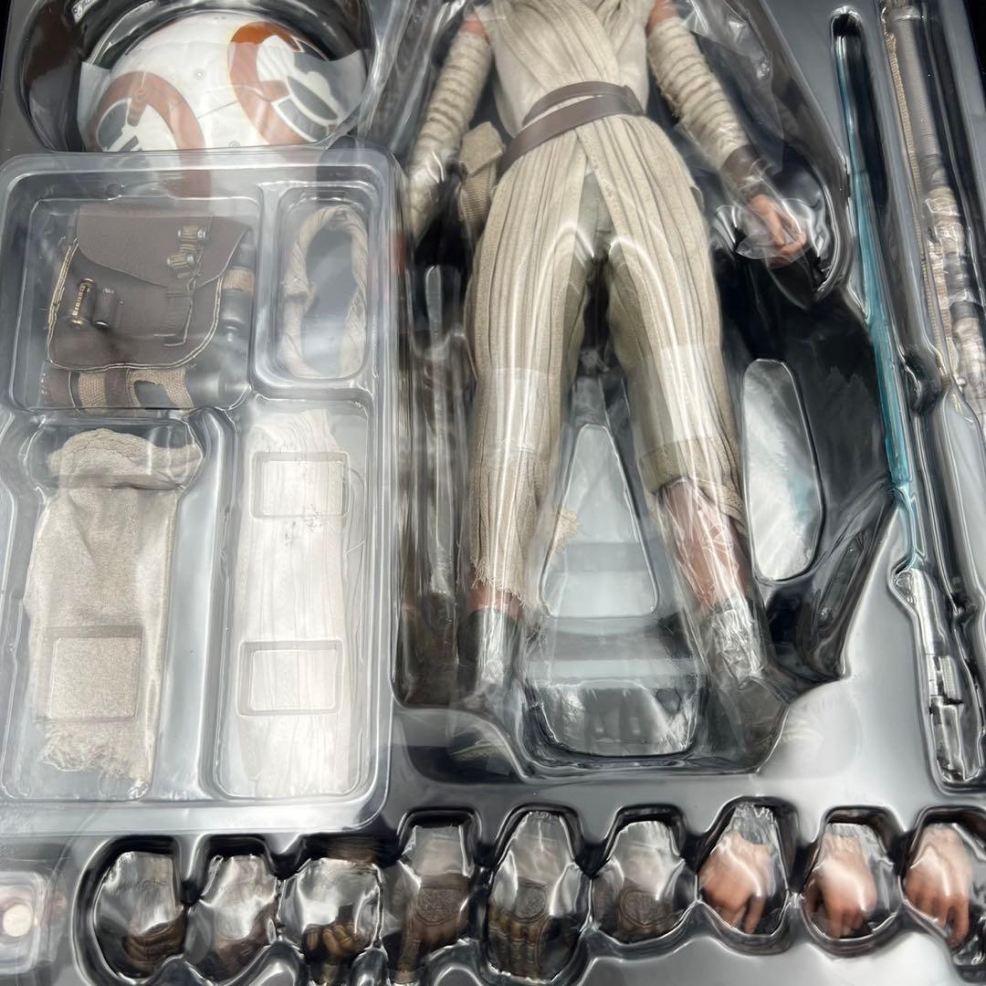 未使用　ホットトイズ　スターウォーズ　1/6　フィギュア　レイ　アナキン　ｂｂ８
